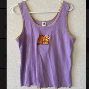 MTV “Brandy Melville” style ribbed tank top